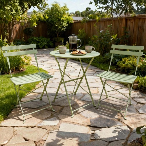 Sage green bistro - sage, set