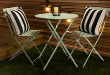 Garden 3 Piece Metal Patio