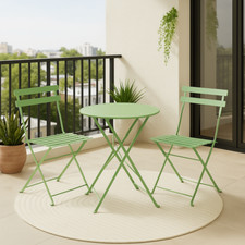 3Pcs Folding Bistro Set