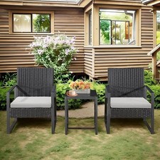 3 Piece Bistro Rattan Set