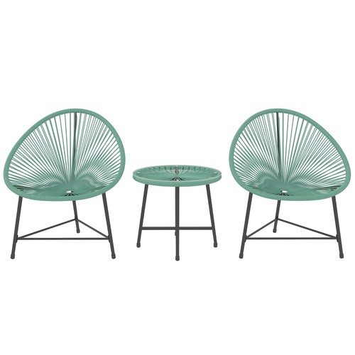 Outsunny rattan bistro - outsunny,