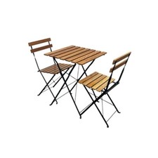 Folding Wooden Garden Bistro
