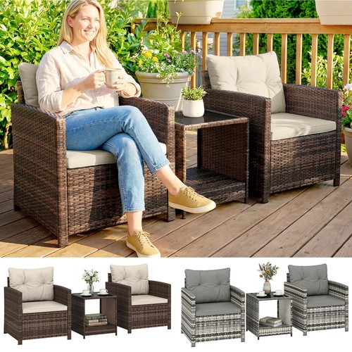 Rattan bistro set wicker - set,,