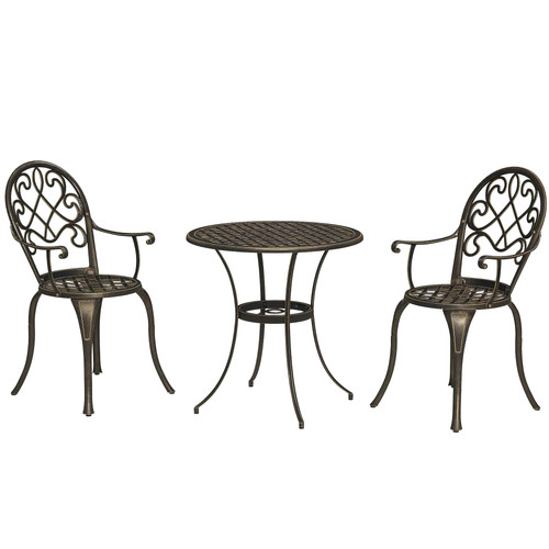 Outsunny 3pcs bistro set - outsunny,