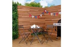 3 Piece Metal Bistro Set