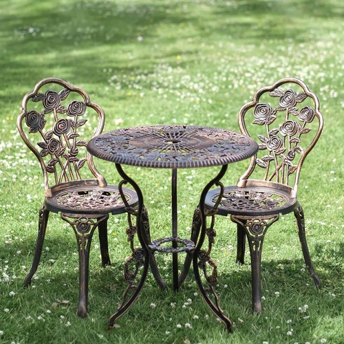 Cast aluminium blossom - cast, "blossom"